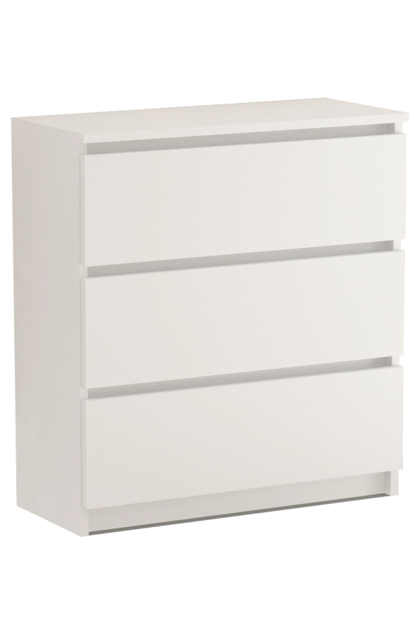 Komoda RICO 3S biała 80 cm